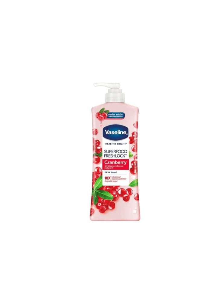Vaseline Super Cranberry Body Lotion 400ml